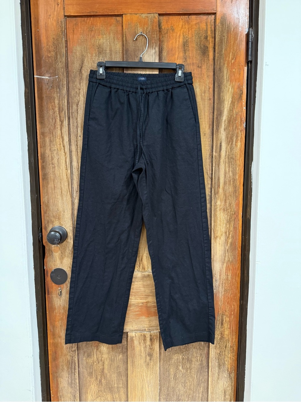 J. Crew Black Straight-Leg Women's Pants